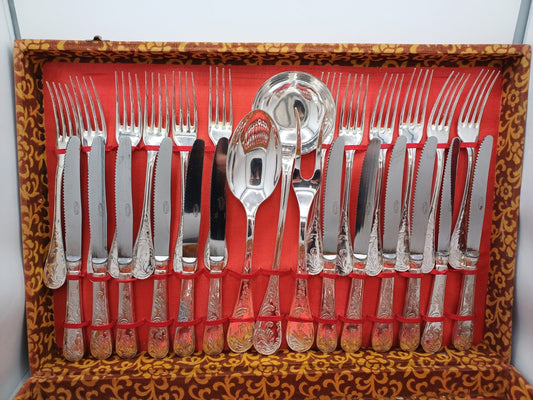 Ménagère en Métal Argenté et Inox – 51 Pièces AR CONCEPT