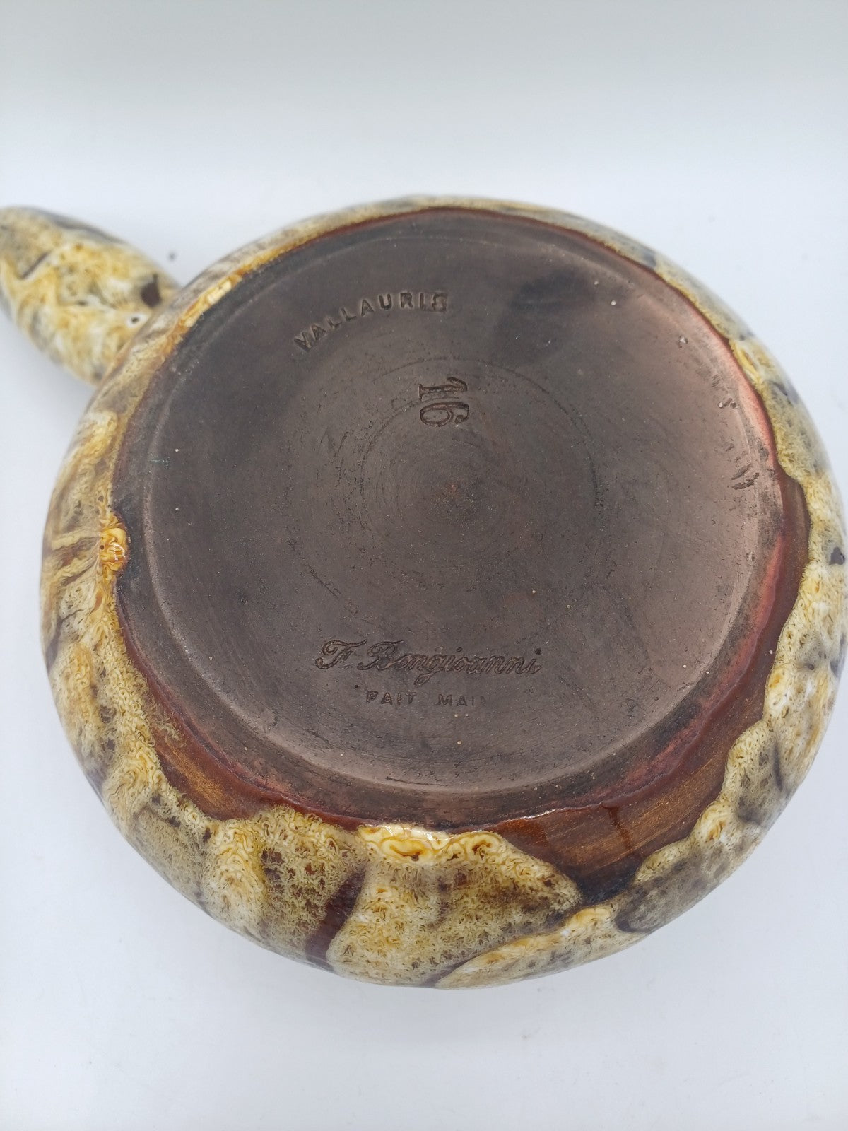 Service à fondue Vallauris en céramique – Francis Bongiovanni - Pour 4 personnes AR CONCEPT