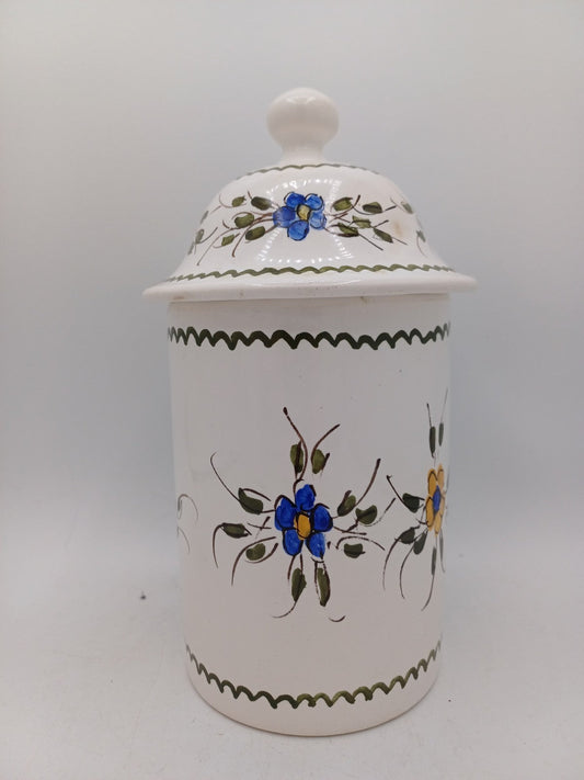 Lot de 3 pots en faïence signés Jean Paulet – XXème siècle - Peint à la Main AR CONCEPT