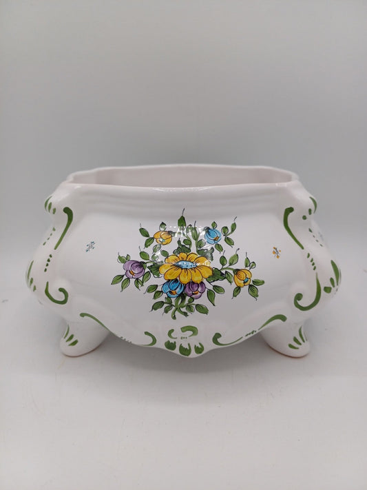 Bonbonnière en Faïence – Faïencerie Dellerie à Moustier - Très bon état AR CONCEPT