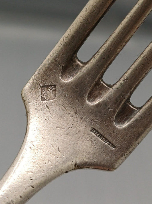 Lot De 3 Fourchettes En Metal Argenté