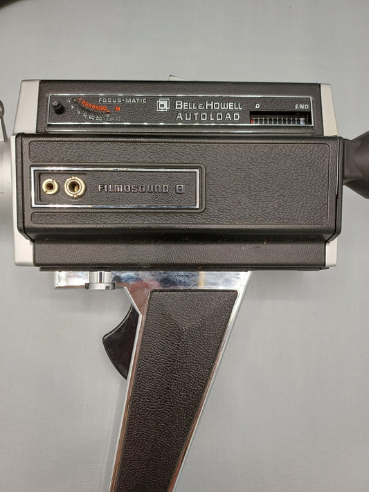 Caméra Bell & Howell Filmsound 8 + Sacoche Année 60/70 - Vintage