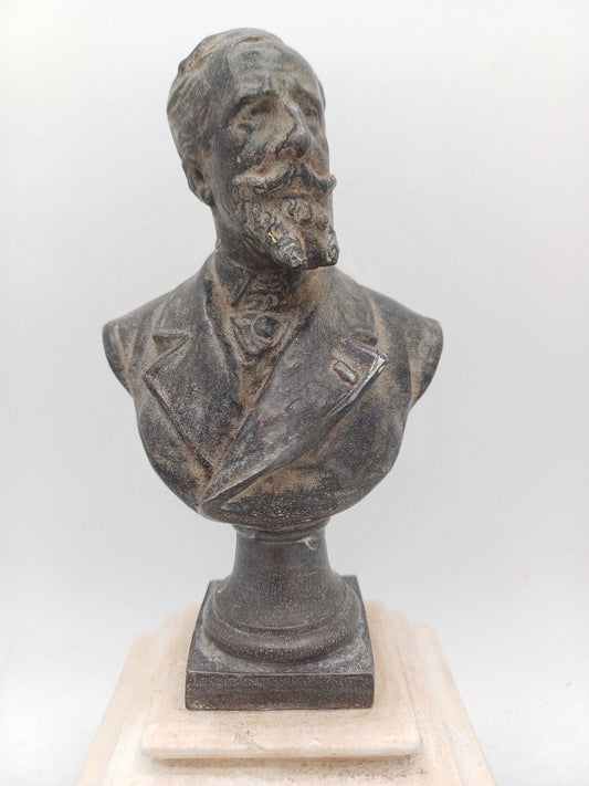 Buste en régule de Paul Déroulède sur socle - Décoration Intérieur - Collection AR CONCEPT