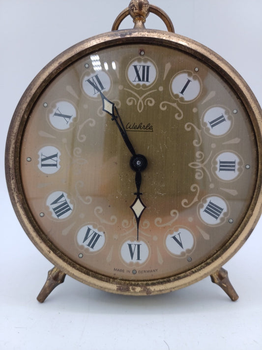 Réveil Wehrle – Doré – Fonctionnel - Collection AR CONCEPT