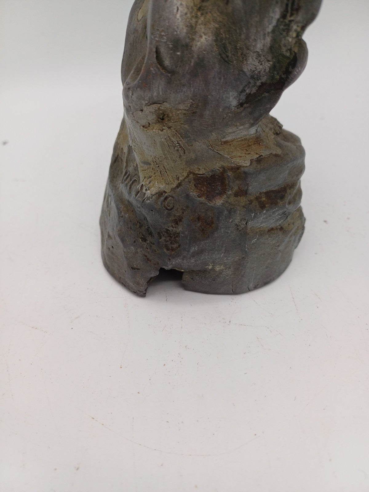 Statuette en régule argenté signée Rucho – "Marika" - Vintage - Déco Intérieur