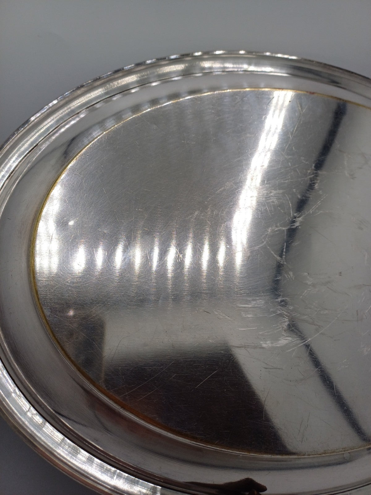 Plateau en Métal Argenté – Orfèvrerie Christofle - Poinçon OC AR CONCEPT