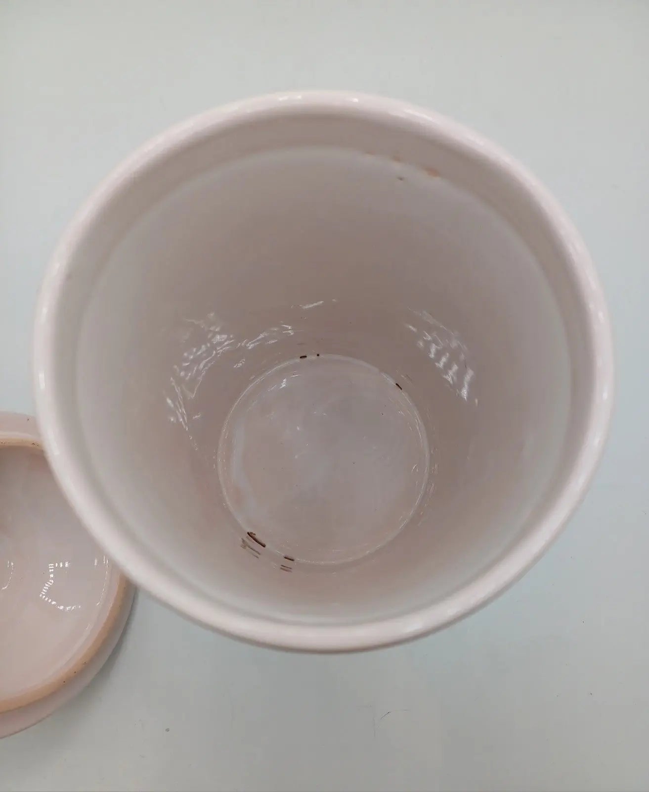 Grand Pot de Cuisine en Céramique – Décor Floral Peint à la Main – Signé AR CONCEPT