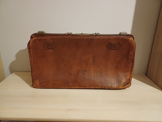 Ancienne Valise du XIXe-XXe Siècle de Couleur Marron AR CONCEPT
