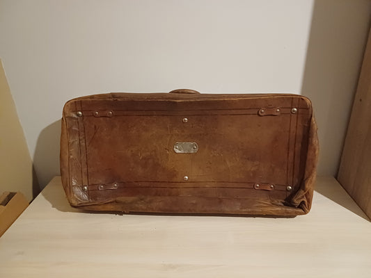 Ancienne Valise du XIXe-XXe Siècle de Couleur Marron AR CONCEPT