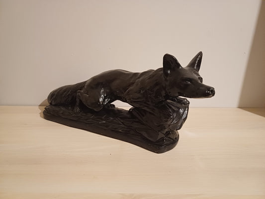 Statue d'un Renard en Plâtre - Décoration AR CONCEPT