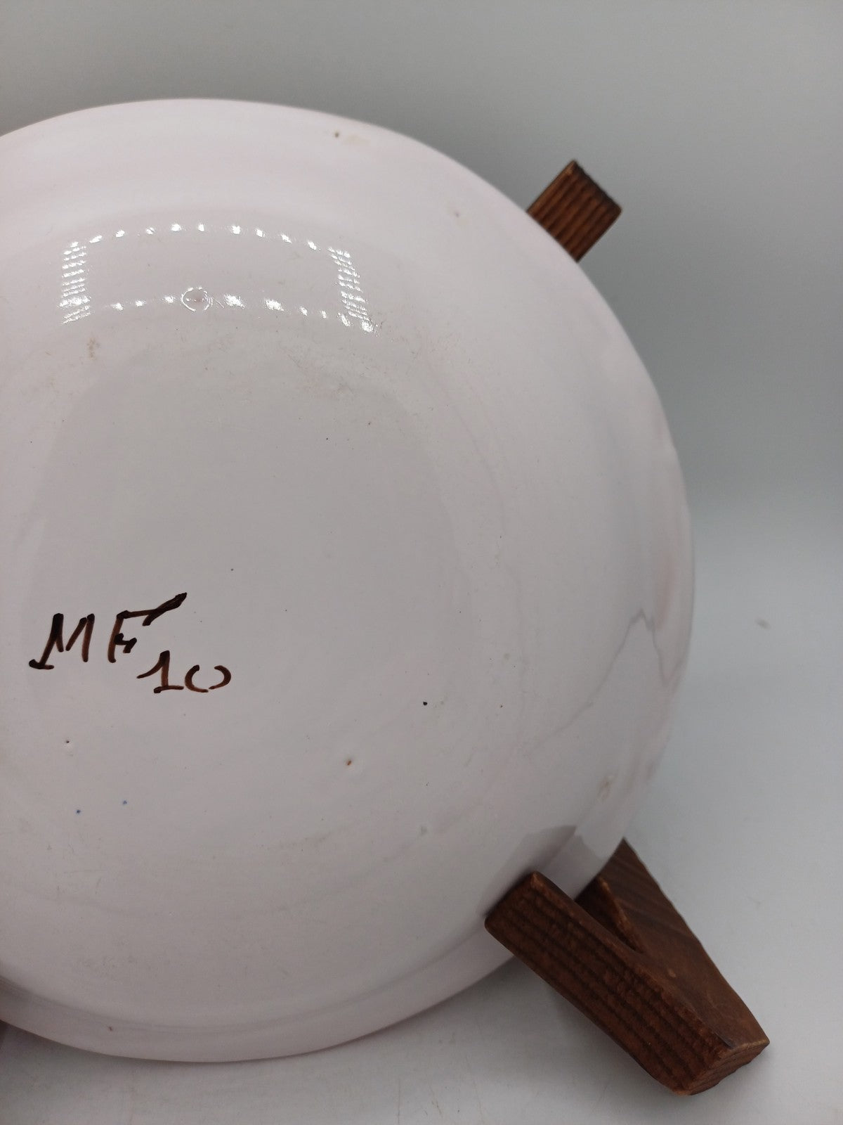 Assiette Creuse en Faïence Signée – Style Martres Toscanes - Collection AR CONCEPT