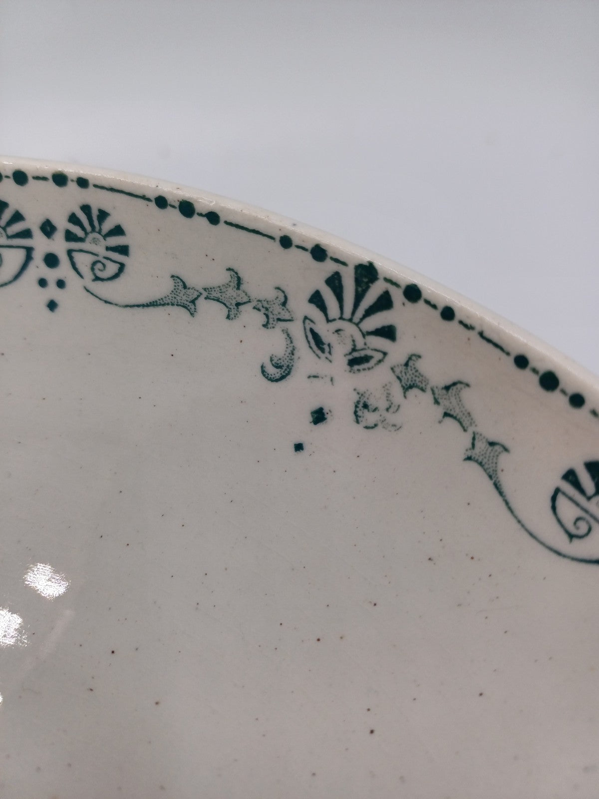 Compotier en Terre de Fer – Gien - Modèle étrusque - Porcelaine Opaque AR CONCEPT