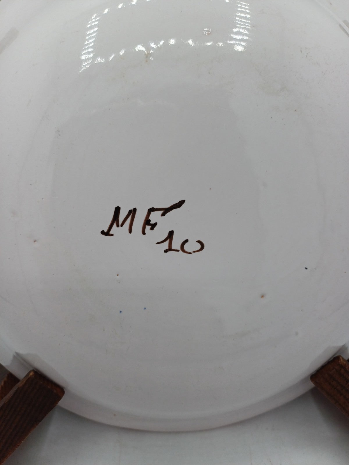 Assiette Creuse en Faïence Signée – Style Martres Toscanes - Collection AR CONCEPT