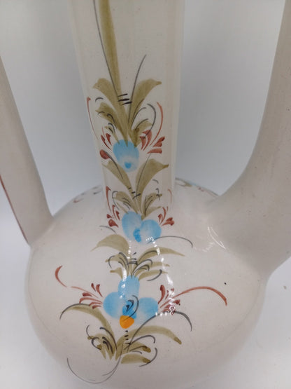 Aiguière en céramique numérotée – XXème siècle - Décor Floral AR CONCEPT