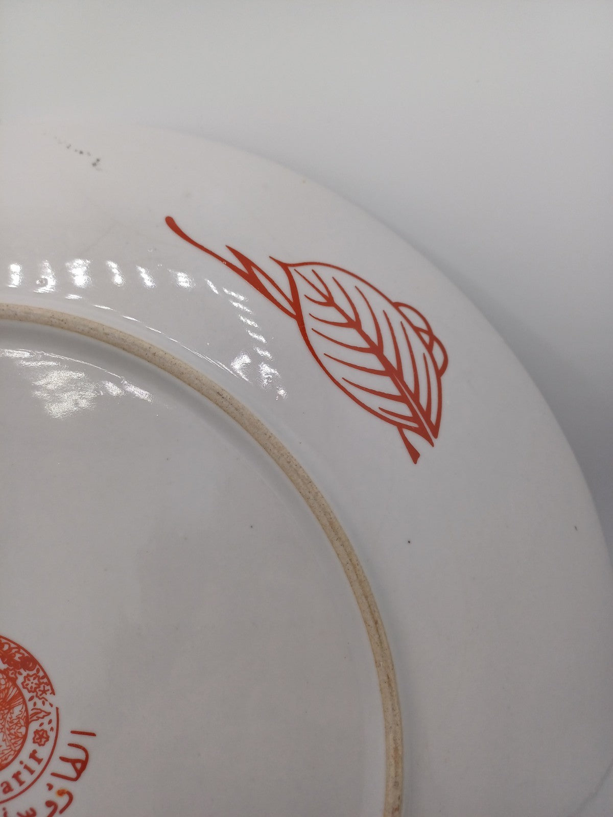 Grand Plat Amarir en Porcelaine Fine de Taous – Maroc AR CONCEPT