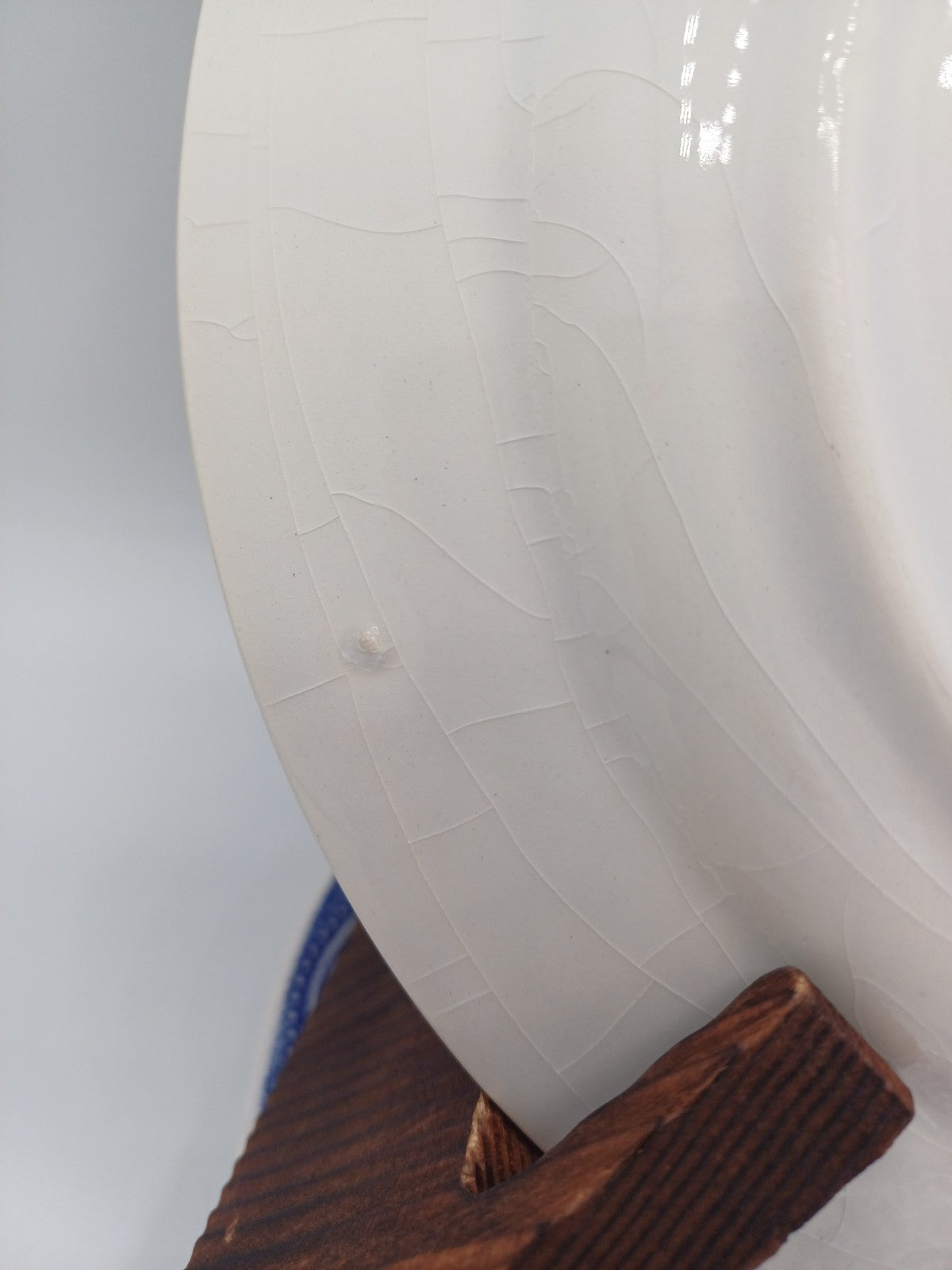 Lot de 2 Assiettes à Dessert – Ironstone Tableware, Décor Floral Bleu AR CONCEPT