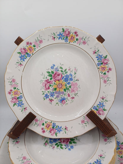 Lot de 11 Assiettes à Dessert + 1 Plat à Gâteau – Porcelaine Opaque – Céranord AR CONCEPT