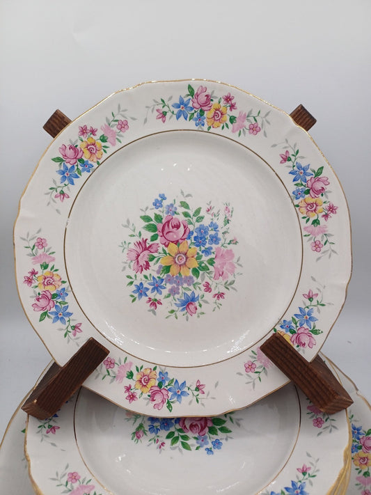 Lot de 11 Assiettes à Dessert + 1 Plat à Gâteau – Porcelaine Opaque – Céranord AR CONCEPT