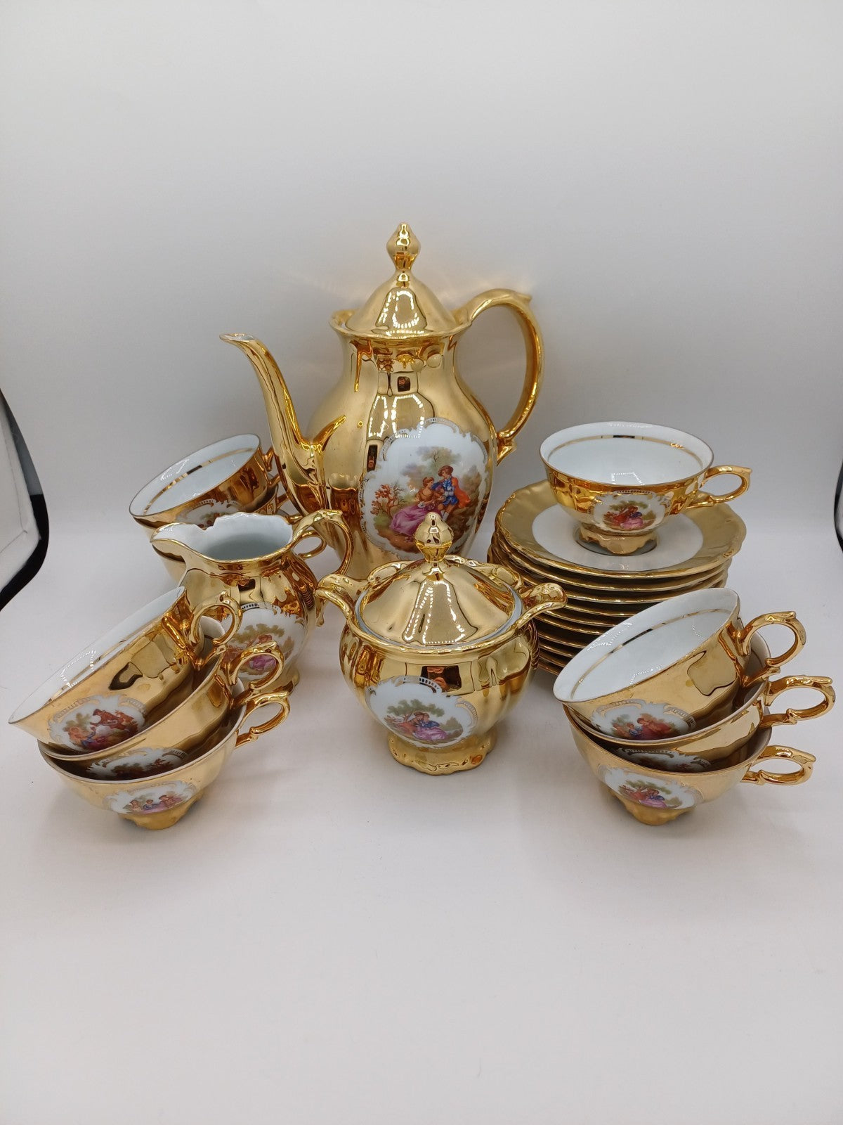 Service à café / thé en porcelaine – Bavaria Bareuther Waldsassen AR CONCEPT