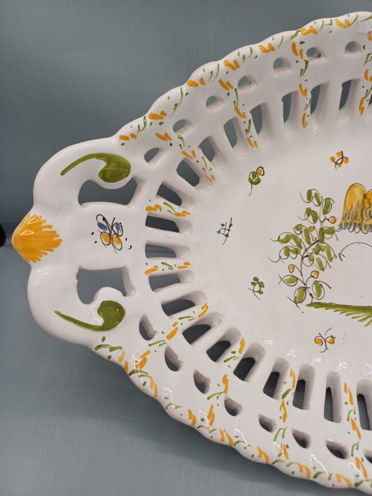 Corbeille / Coupe à fruits Moustiers – Très bon état