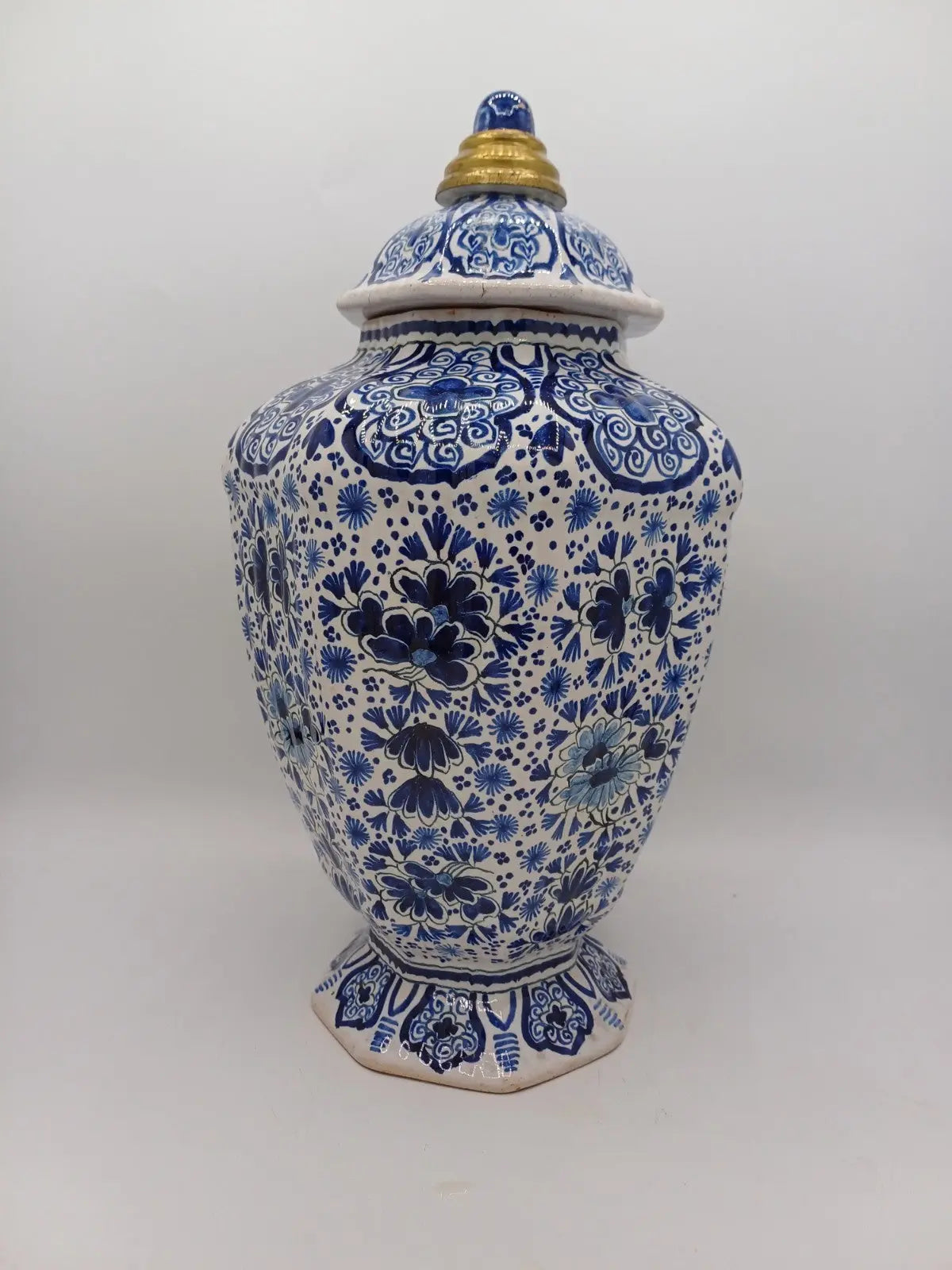 Vase / Potiche en faïence de Delft – Signé La Griffe de Porcelaine AR CONCEPT