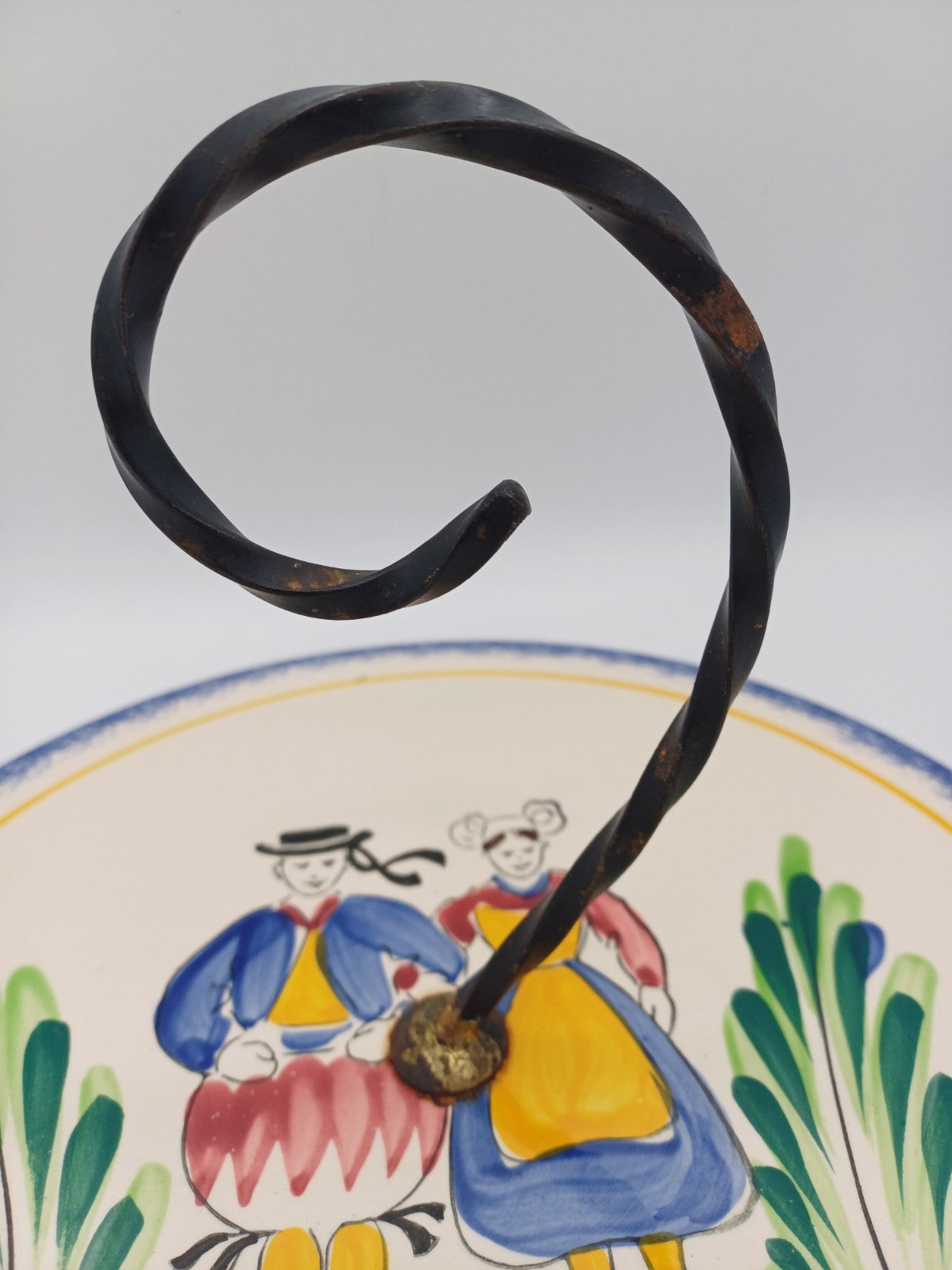 Plateau à Fromage en Faïence – Décor Breton "La Pointe du Raz" AR CONCEPT