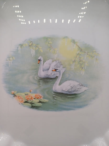 Plat en porcelaine fine – Les Décors de Montdauphin - Collection