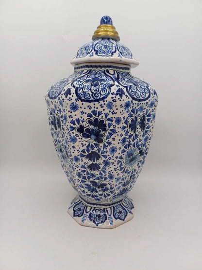 Vase / Potiche en faïence de Delft – Signé La Griffe de Porcelaine AR CONCEPT
