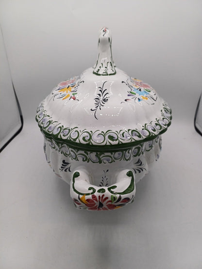 Soupière avec Louche en Faïence – Portugal – Peint à la main -  R&C CAL Juncal AR CONCEPT