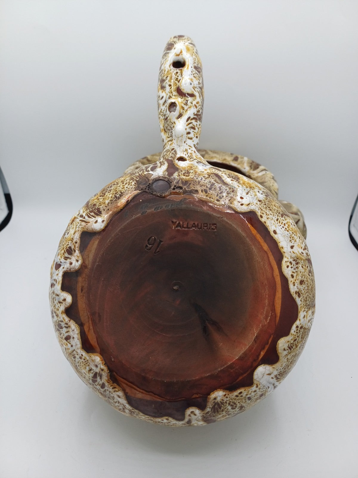 Service à fondue Vallauris en céramique – Francis Bongiovanni - Pour 4 personnes AR CONCEPT