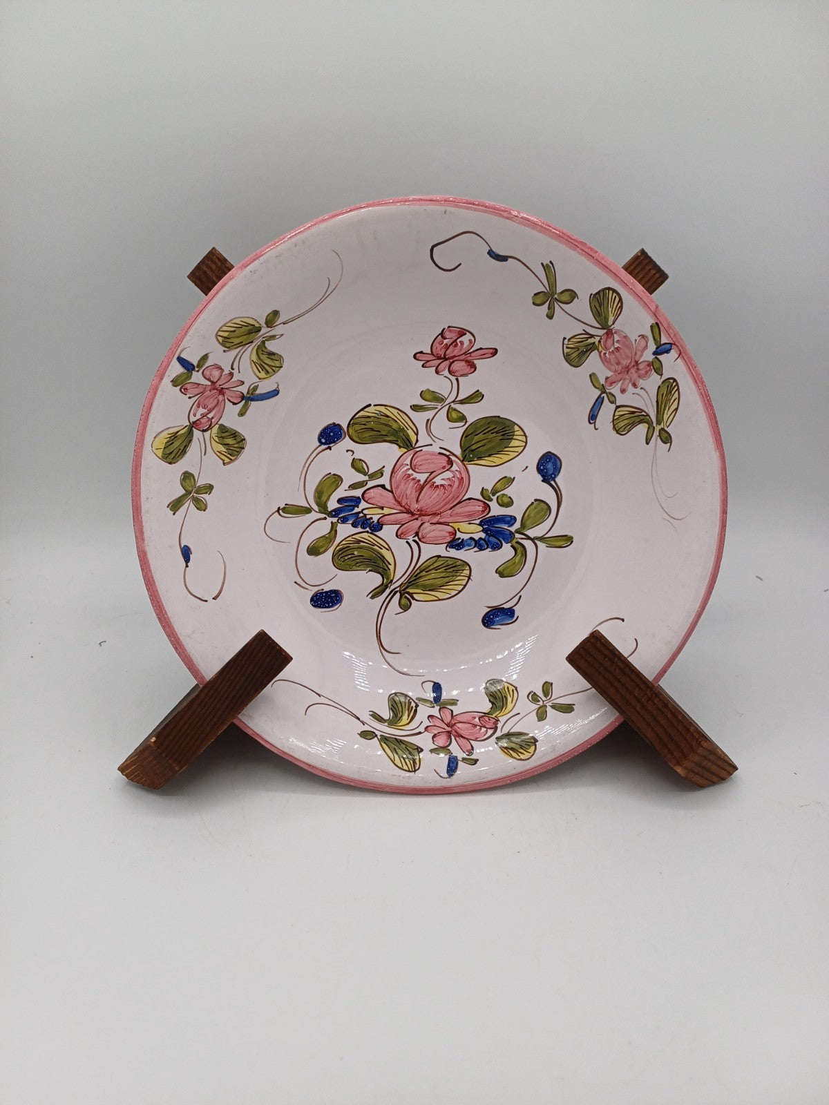 Assiette Creuse en Faïence Signée – Style Martres Toscanes - Collection AR CONCEPT