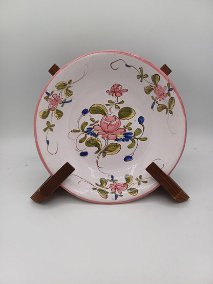 Assiette Creuse en Faïence Signée – Style Martres Toscanes - Collection AR CONCEPT