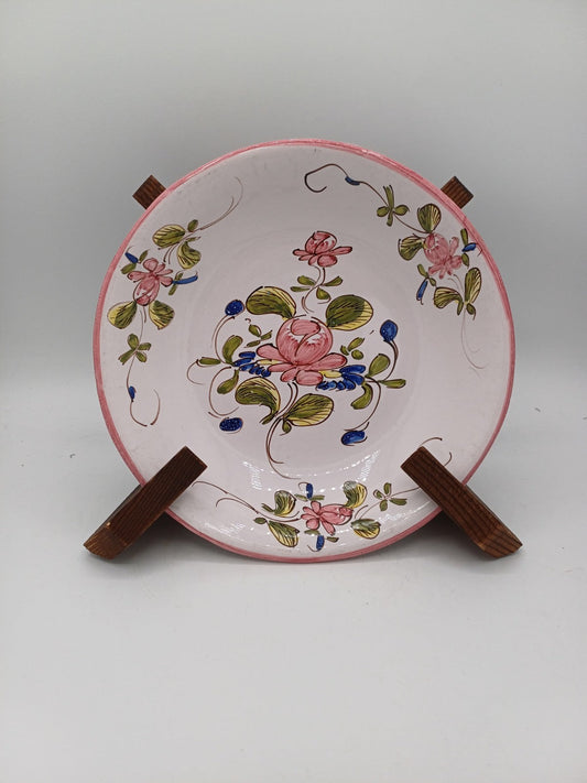 Assiette Creuse en Faïence Signée – Style Martres Toscanes - Collection AR CONCEPT