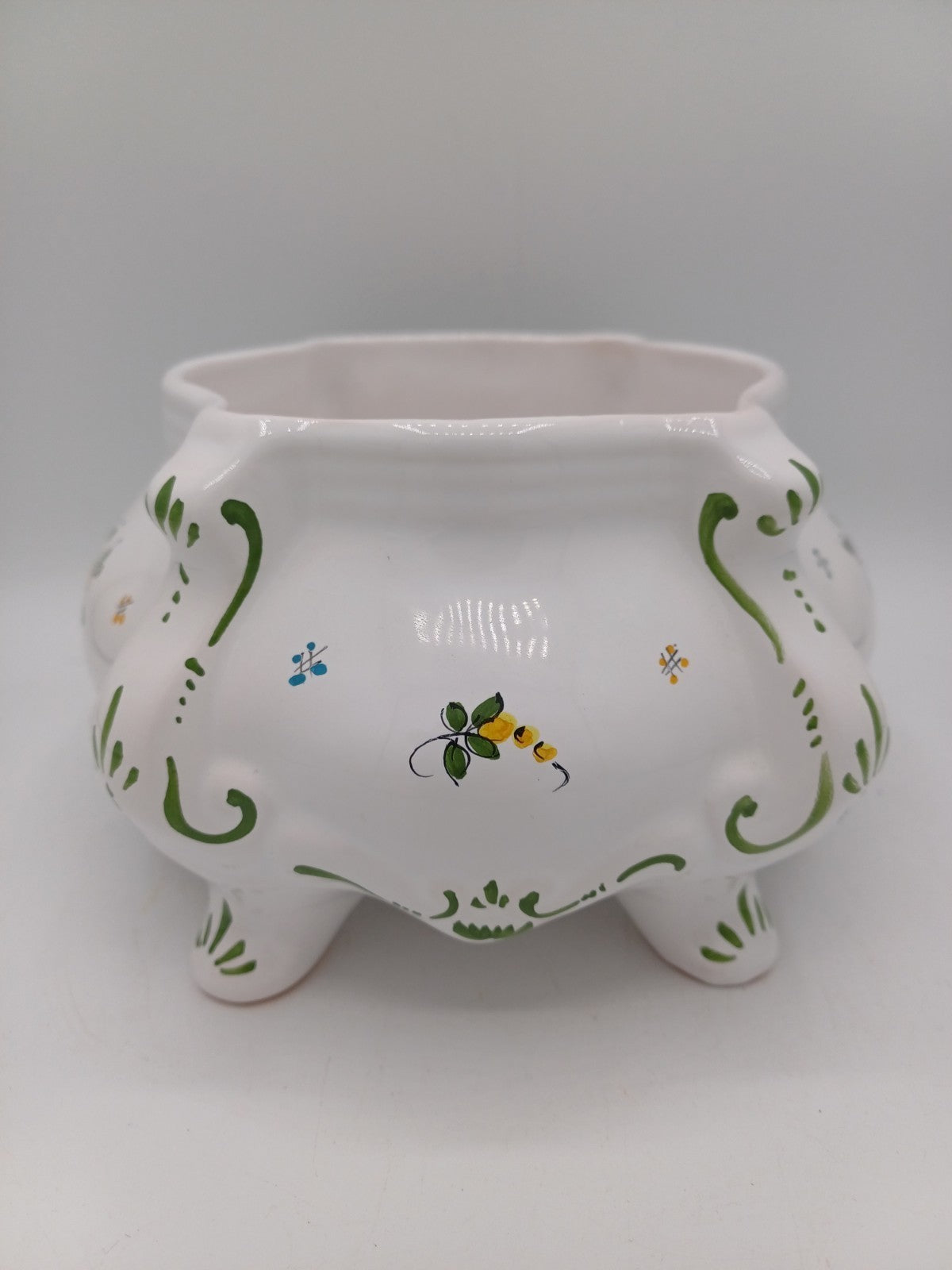 Bonbonnière en Faïence – Faïencerie Dellerie à Moustier - Très bon état AR CONCEPT