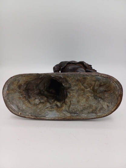 Statue en régule – “L’Écolier” - Vintage - Déco Intérieur