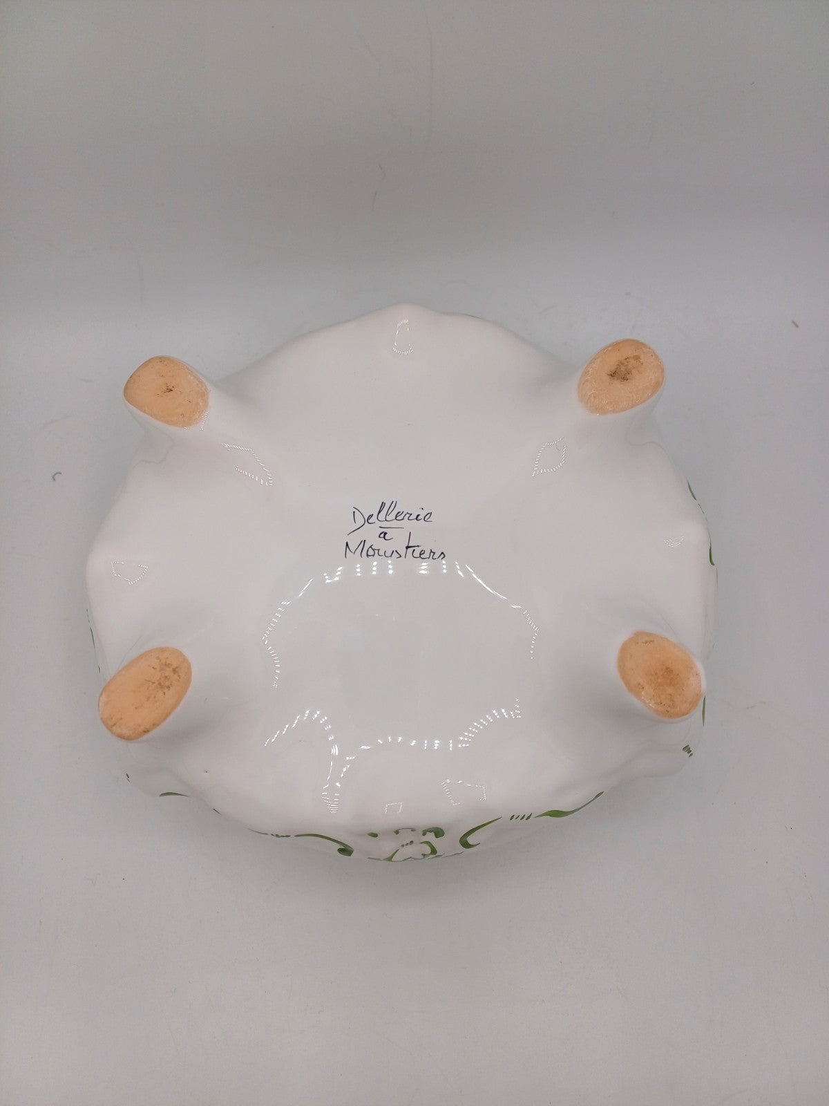 Bonbonnière en Faïence – Faïencerie Dellerie à Moustier - Très bon état AR CONCEPT