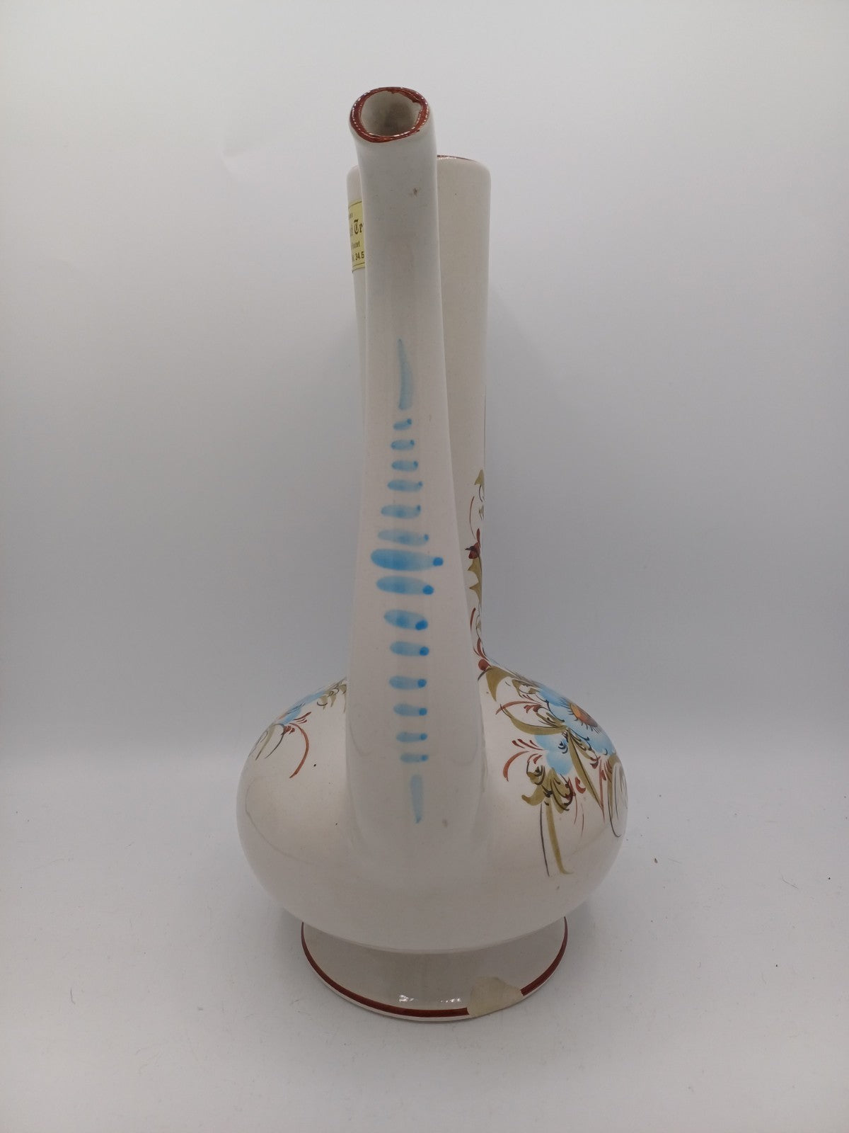 Aiguière en céramique numérotée – XXème siècle - Décor Floral AR CONCEPT