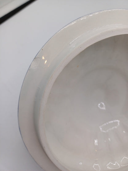 Vase / Potiche en Céramique Italienne – Bassano Tellatin Orsato – Décor Floral AR CONCEPT