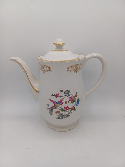 Service à café / thé – Porcelaine de Lunéville – Décor floral - Collection AR CONCEPT