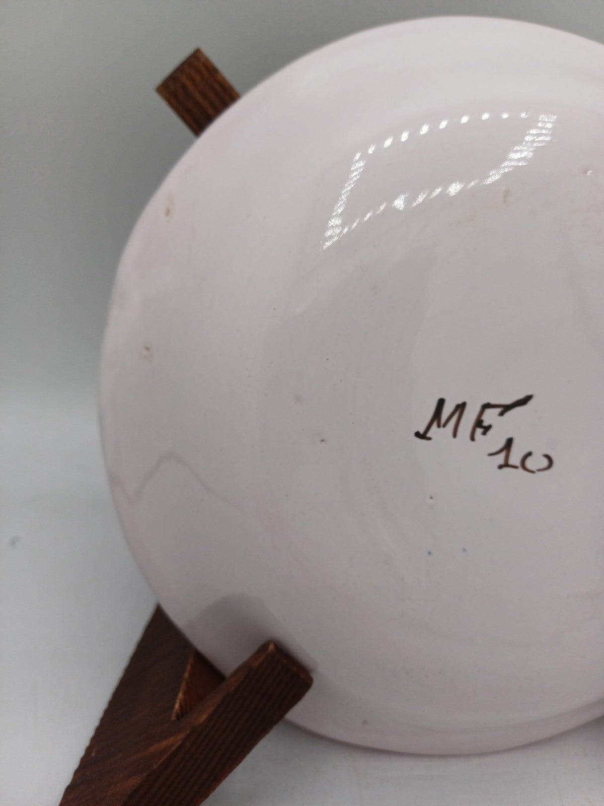 Assiette Creuse en Faïence Signée – Style Martres Toscanes - Collection AR CONCEPT