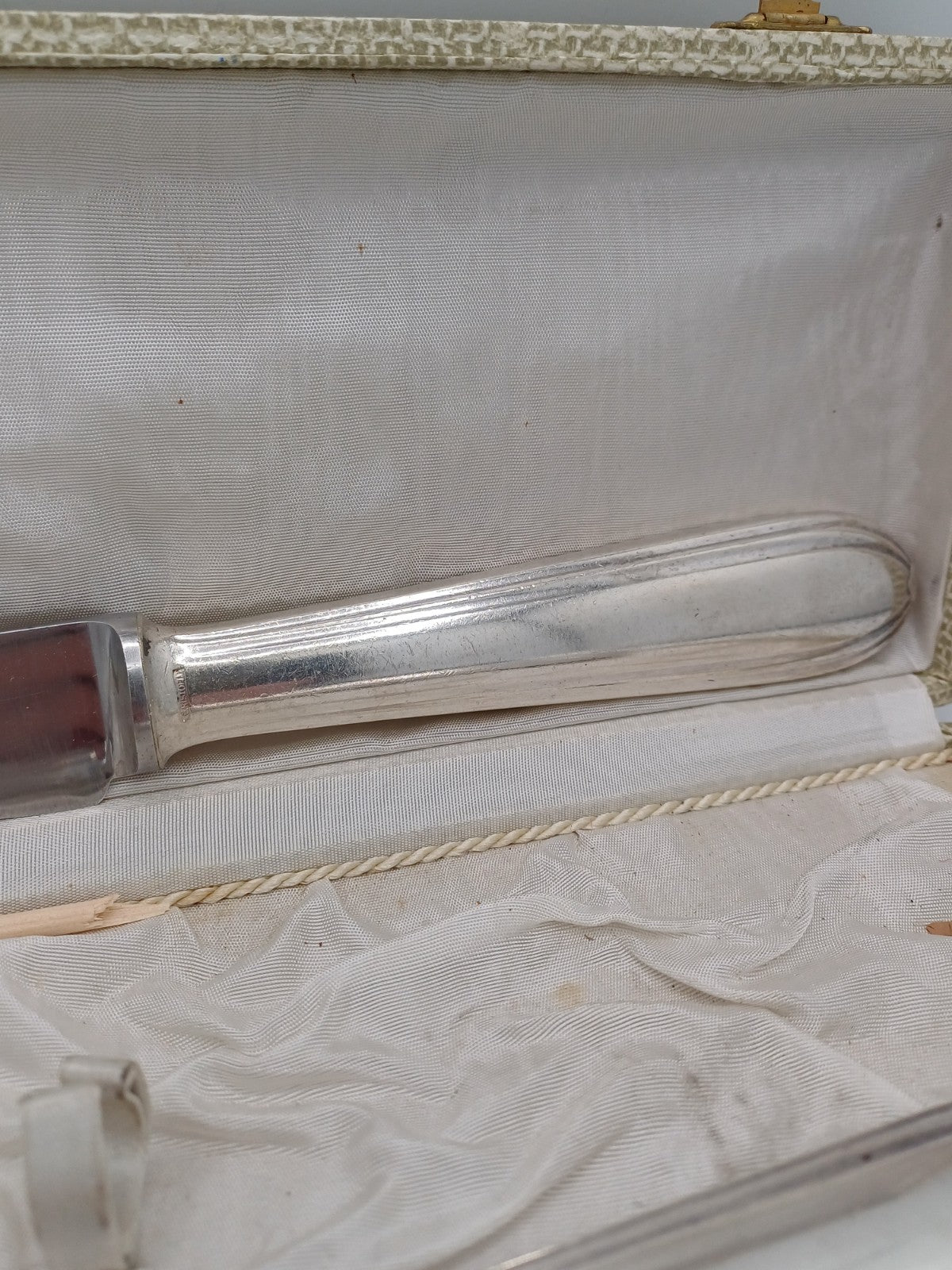 Service à découper le gigot – Christofle – Métal argenté et inox - France