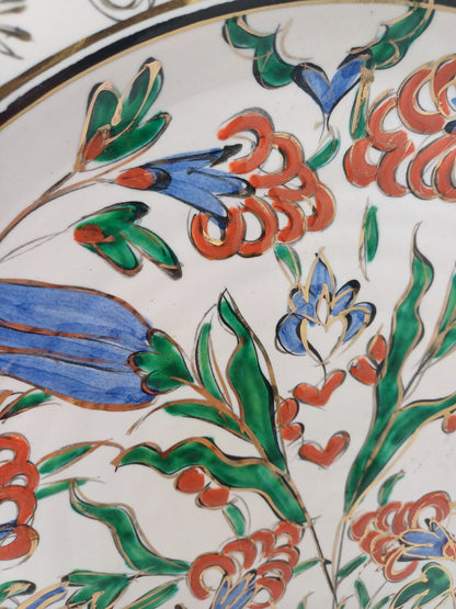 Plat Icaros Pottery – Rhodes (Grèce) – XXe siècle – Peint à la Main - A/212 AR CONCEPT