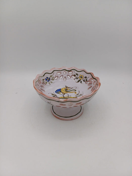 Petite Coupe / Vide-Poche en Terre Polie Signée Jean Paulet – Peint à la main AR CONCEPT