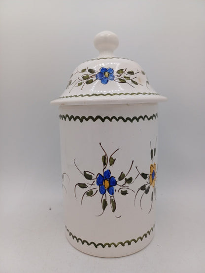 Lot de 3 pots en faïence signés Jean Paulet – XXème siècle - Peint à la Main AR CONCEPT