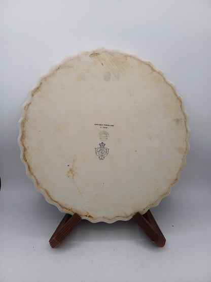 Plat en porcelaine fine – Les Décors de Montdauphin - Collection