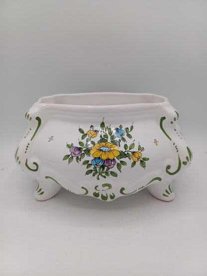 Bonbonnière en Faïence – Faïencerie Dellerie à Moustier - Très bon état AR CONCEPT