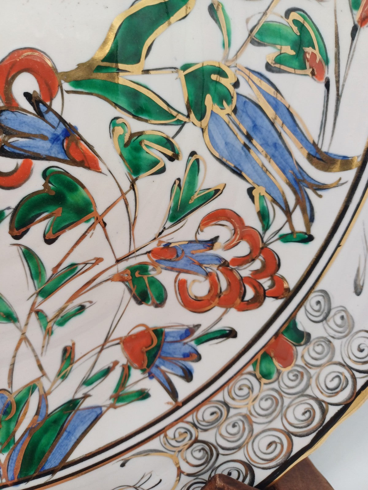 Plat Icaros Pottery – Rhodes (Grèce) – XXe siècle – Peint à la Main - A/212 AR CONCEPT