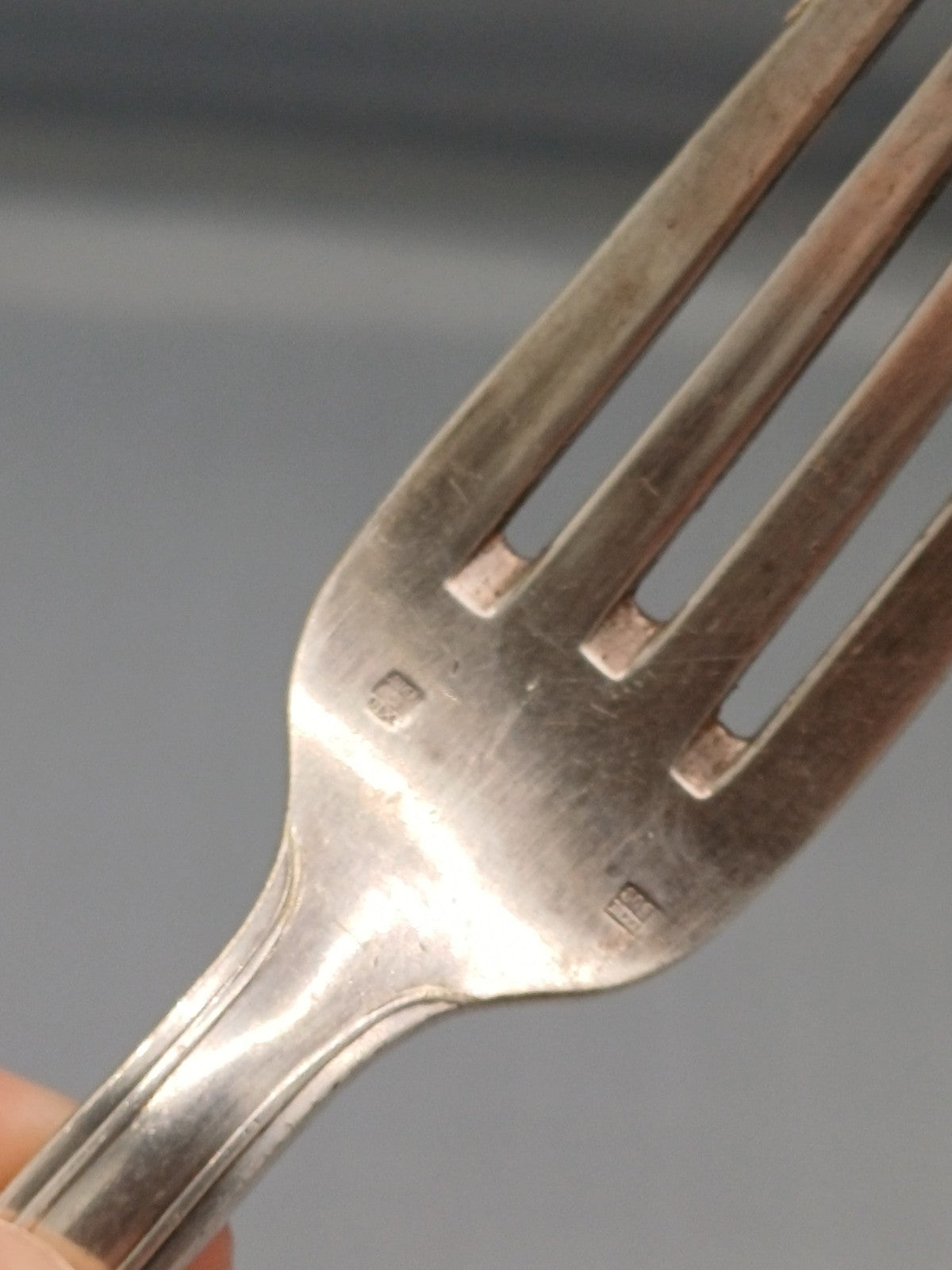 Lot De 3 Fourchettes En Metal Argenté