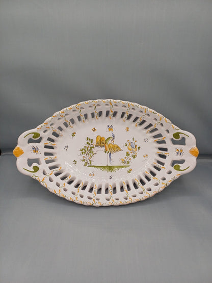 Corbeille / Coupe à fruits Moustiers – Très bon état