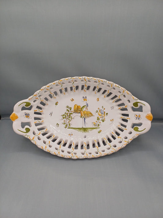 Corbeille / Coupe à fruits Moustiers – Très bon état